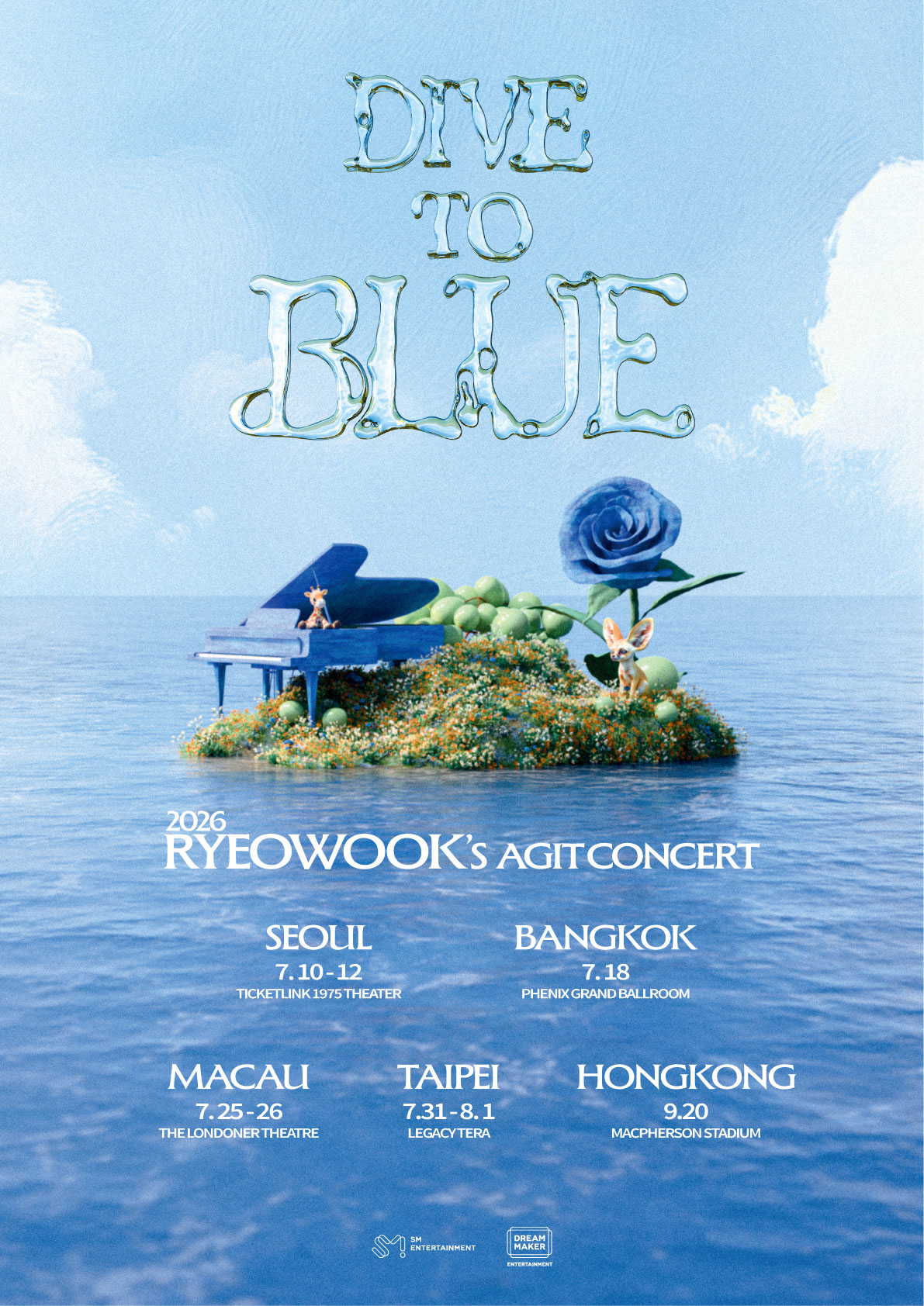 2026 RYEOWOOK’S AGIT CONCERT : DIVE TO BLUE in SEOUL