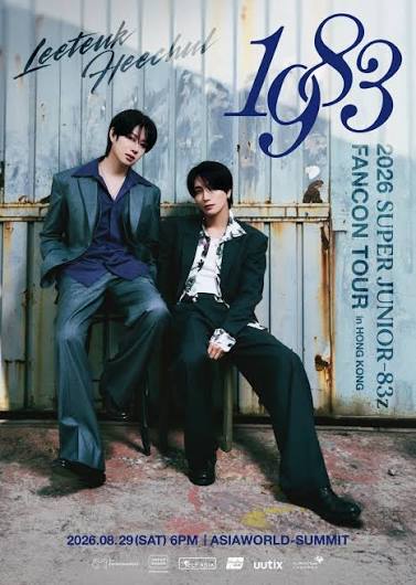 2026 SUPER JUNIOR-83z FANCON TOUR [1983] in HONG KONG