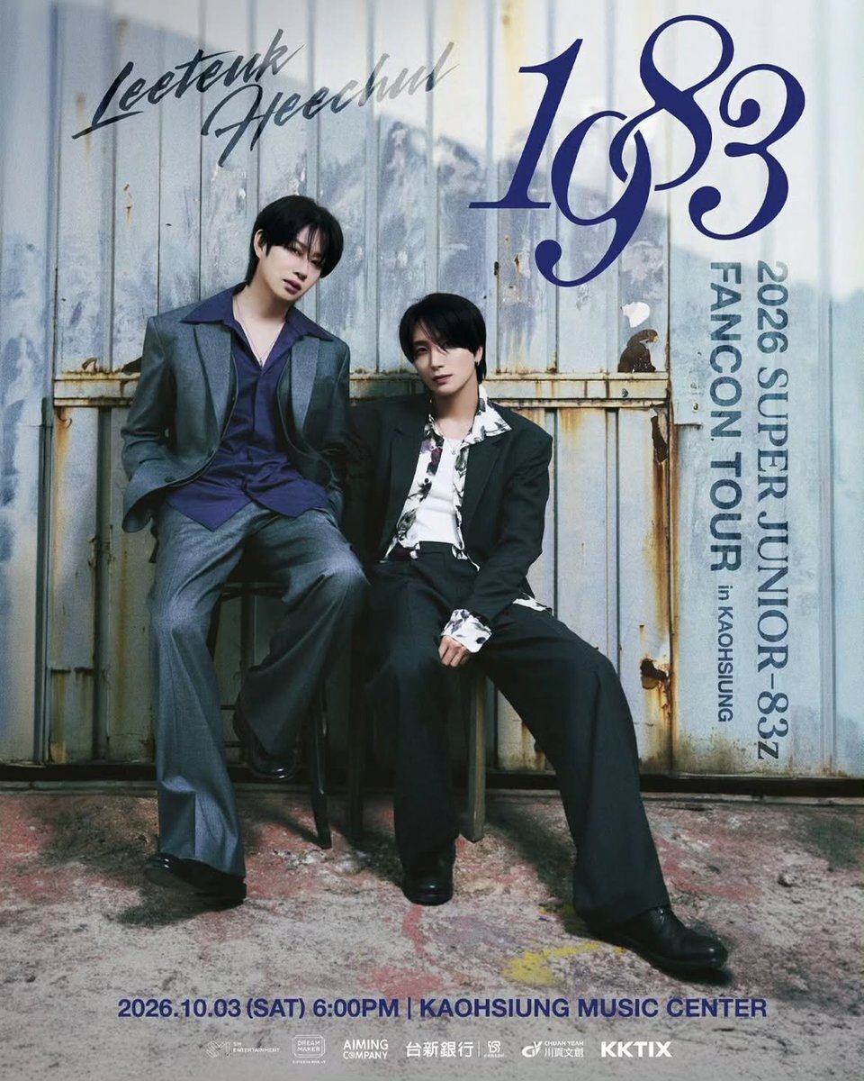2026 SUPER JUNIOR-83z FANCON TOUR [1983] in KAOHSIUNG