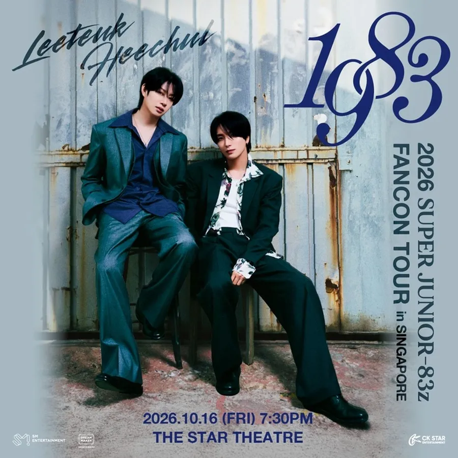 2026 SUPER JUNIOR-83z FANCON TOUR [1983] in SINGAPORE