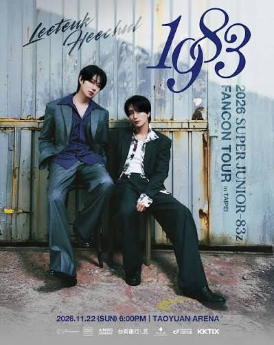 2026 SUPER JUNIOR-83z FANCON TOUR [1983] in TAIPEI